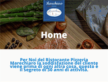 Tablet Screenshot of marechiaro.bg.it